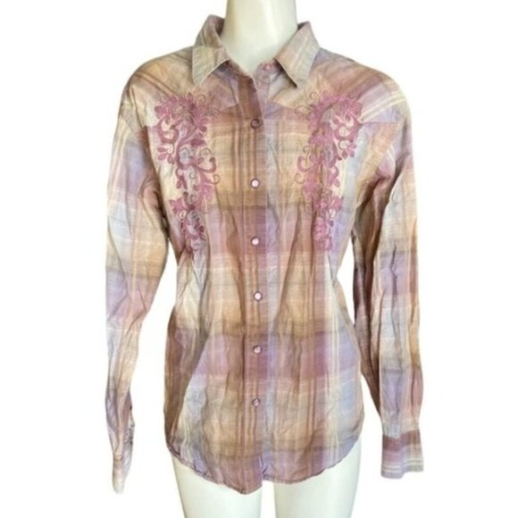 Brooks and Dunn collection western long sleeve size XL - Picture 2 of 8